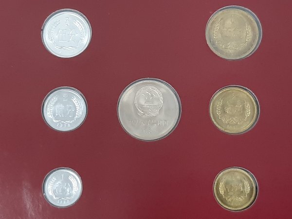 0403U46　世界のコイン「Coin Sets of All Nations」シリーズ　中国　PEOPLE’S REPUBLIC OF CHINA