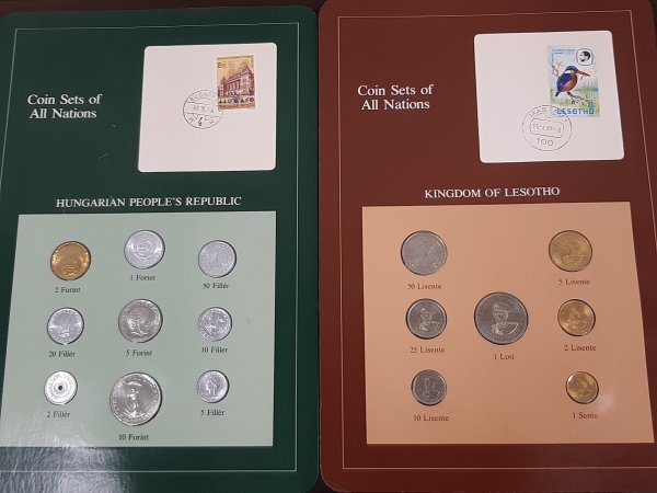 0403U45 世界のコイン「Coin Sets of All Nations」シリーズ おまとめ ニュージーランド オーストラリア などの画像9