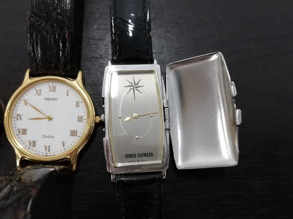 0403T62　腕時計　ジャンク品　おまとめ6点　MICHAEL KORS　JUNKO SHIMADA　など_画像6