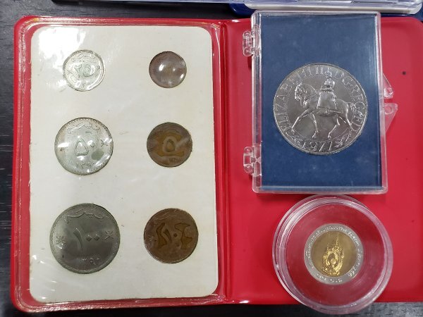 0403M20　世界のコイン　記念硬貨　おまとめ　ユーロ　アメリカ　シンガポール　イギリス　LIBETY　など_画像8