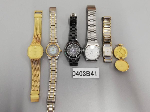 0403B41 腕時計 懐中時計 ジャンク品 おまとめ SEIKOセイコー RADO など ※追加画像有りの画像1