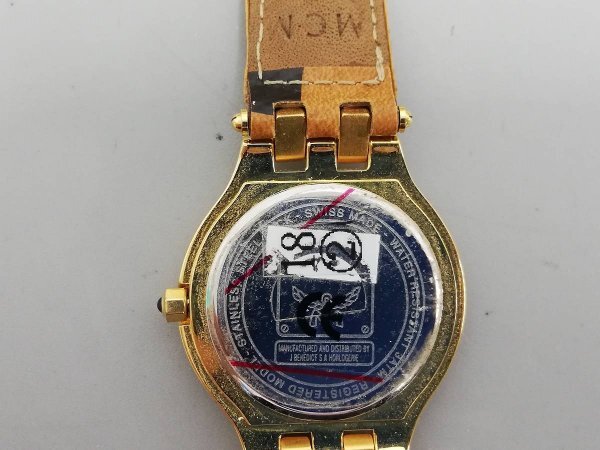 0403B72 腕時計 ジャンク品 おまとめ CITIZENシチズン D&G MCM など ケース入りの画像3