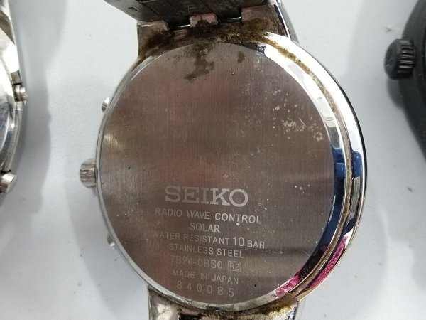 0404A52　腕時計　ジャンク品　おまとめ6点　TIMEX　SEIKOセイコー　など_画像8