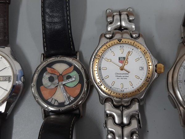 0404U110 時計 腕時計 ジャンク品 おまとめ SEIKOセイコー シチズン タグ・ホイヤー CASIO など の画像3
