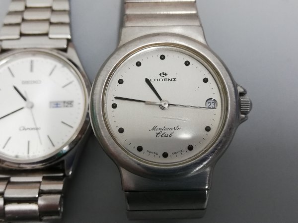 0404B117 時計 腕時計 ジャンク品 おまとめ 4℃ ELGIN NIVADA SEIKO LORENZ などの画像8