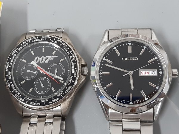 0404U149　時計　腕時計　ジャンク品　おまとめ　SEIKO　REGUNO　QQ　CITIZEN　など_画像6