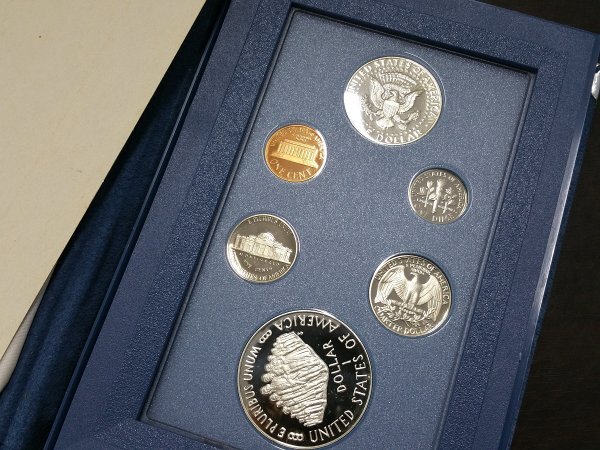 0501S38 世界のコイン 記念コイン セット おまとめ アメリカ UNITED STATES 1987・1990 PRESTIGE SET の画像5