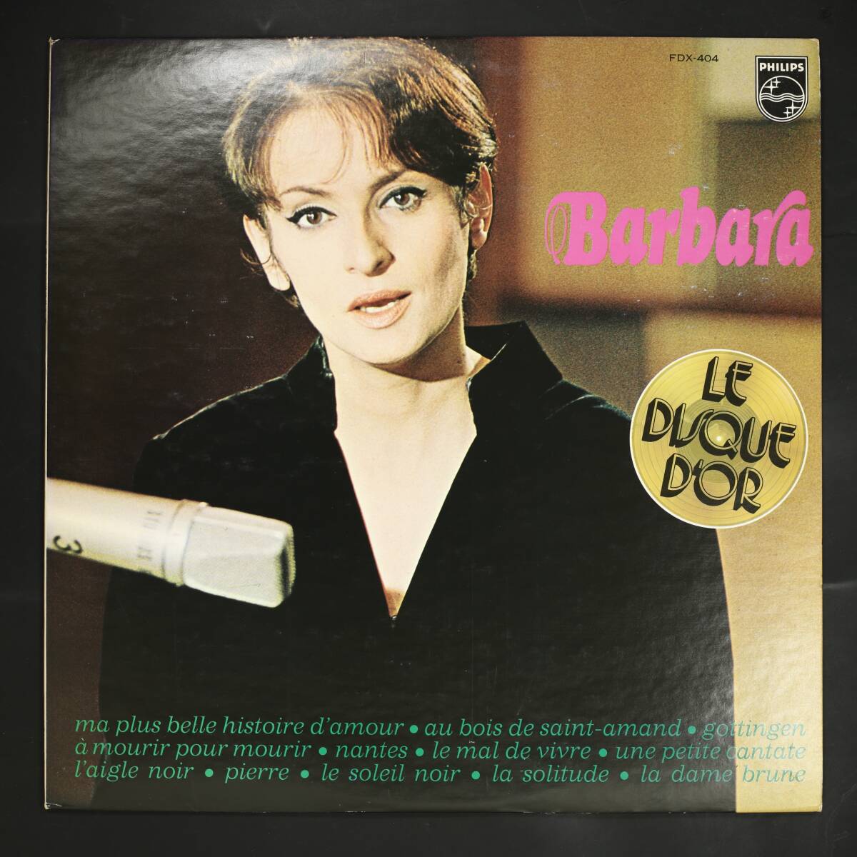 【日盤LP】バルバラ/黒いワシ(並品,良盤,シャンソン,Barbara)_画像1