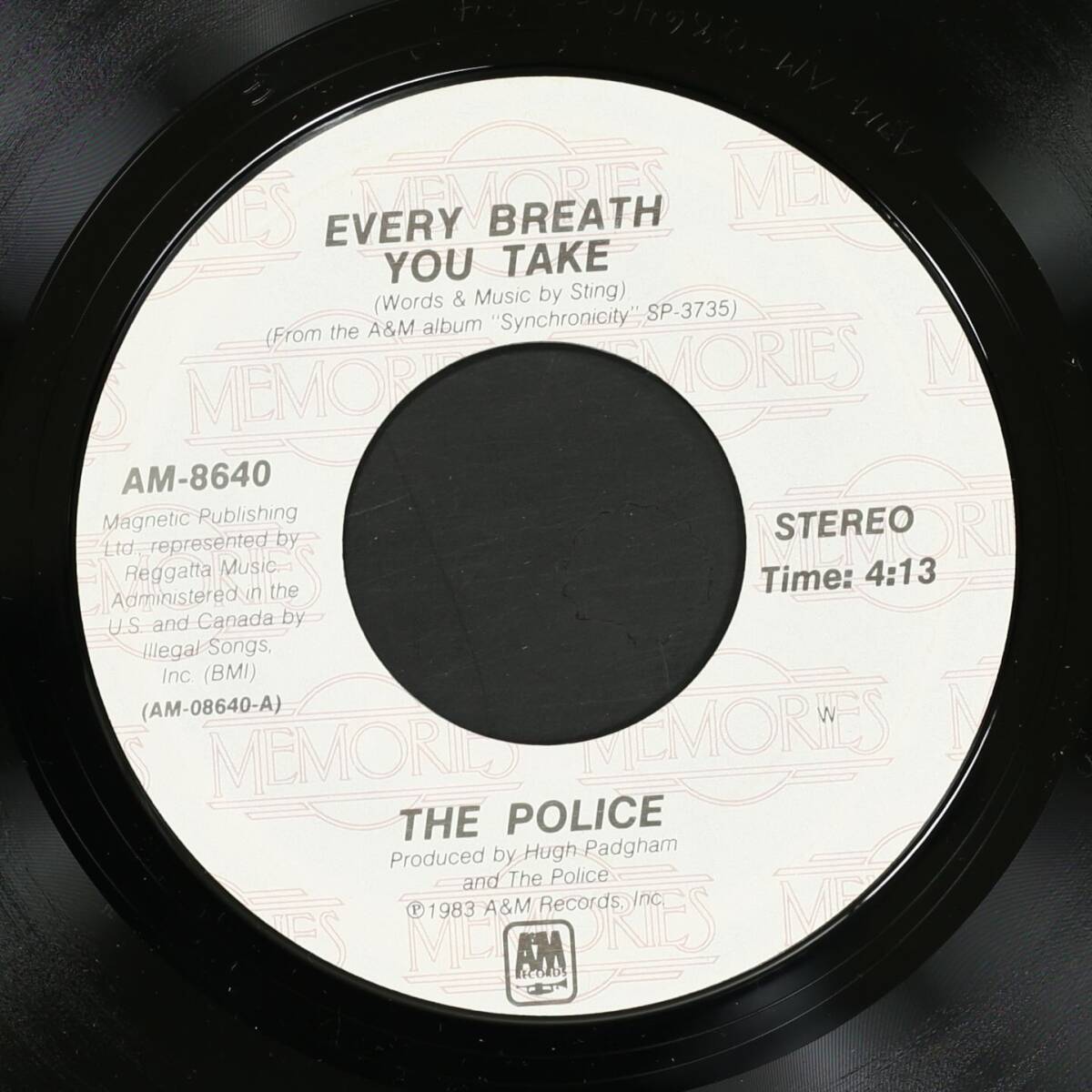 【US-ORIG.EP】ポリス/見つめていたい(並良品,The Police,Every Breath You Take)の画像1