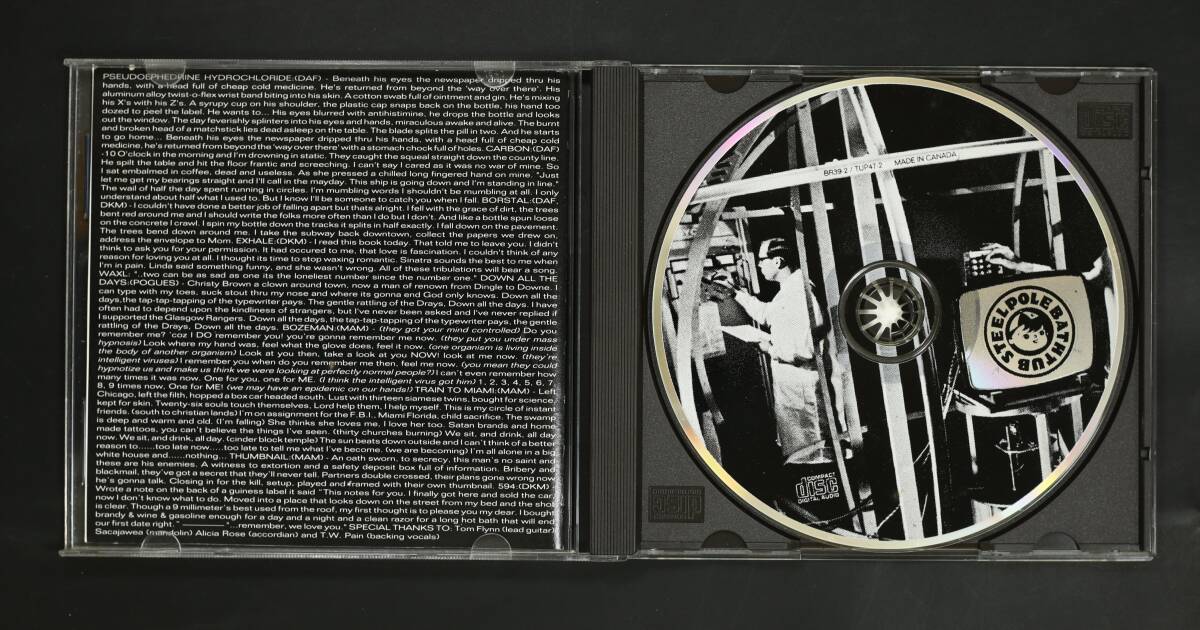 【US盤CD】Steel Pole Bath Tub/The Miracle Of Sound In Motion(並品,1993,USオルタナ,boner,廃盤,Mike Morasky,PORTAL)の画像3