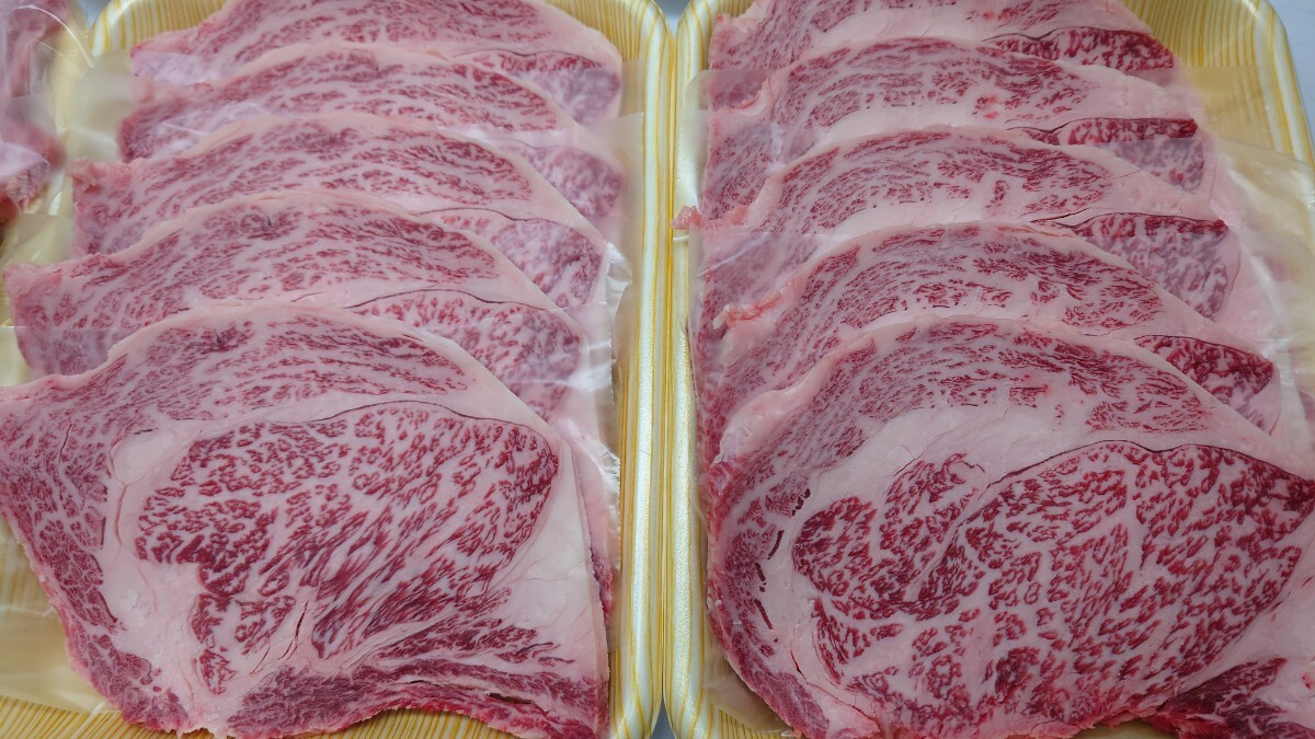 栃木A5　特選和牛リブロース(焼肉)　4.2kg(1) _画像3