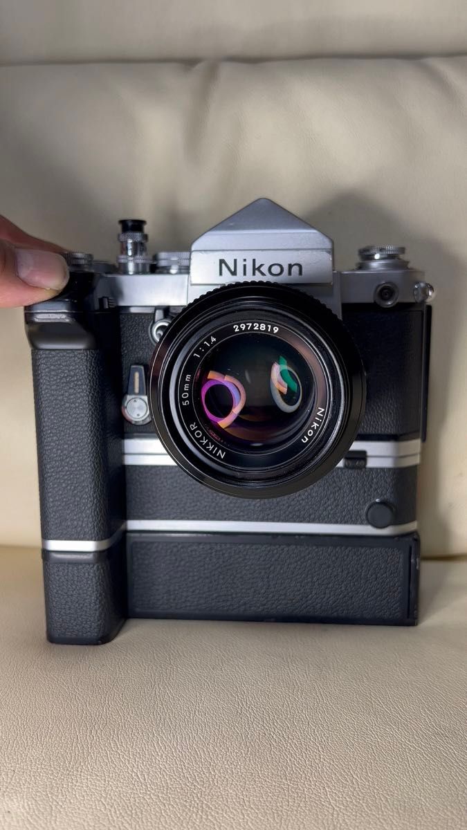 NikonF2アイレベル+MD-2+MB-1+MH-1+NIKKOR 50mm1:1.4