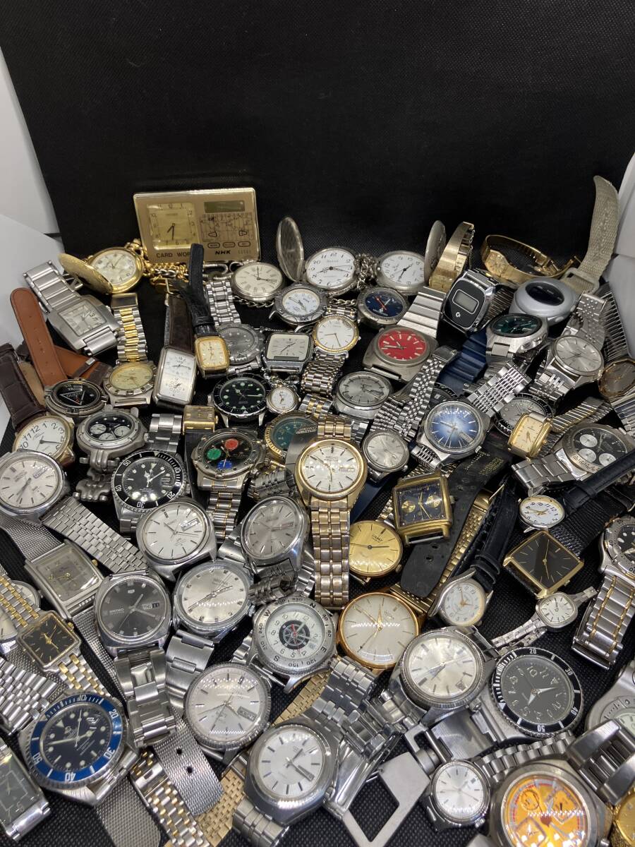 腕時計おまとめ SEIKO CITIZEN 懐中時計 自動巻き ロードマティック ５アクタス ルキア ジャンク・稼働品混在 セイコー VULAIN の画像10
