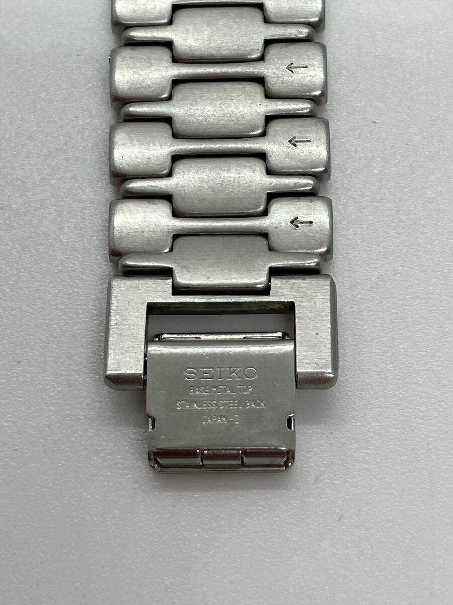 【5648】SEIKO AUTO GENERATING SYSTEM 自動巻き 不動品 デイト スケルトン 7M42-6A0L 7M42-6A00 メンズ腕時計の画像3