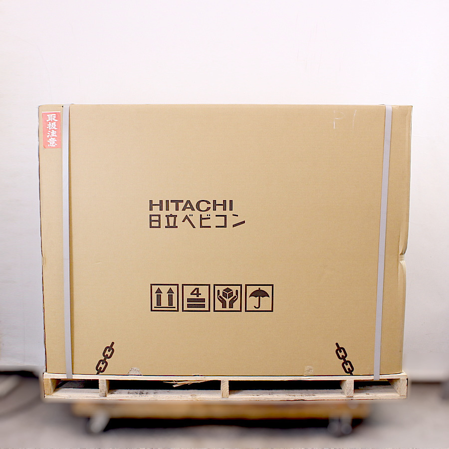  unused )HITACHI/ Hitachi production machine 1.5P-9.5VP6 1.5kW/2 horse power oil supply type air compressor be Vicon *60Hz