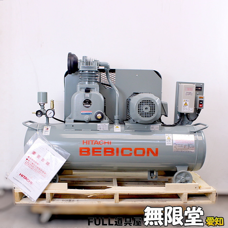  unused )HITACHI/ Hitachi production machine 1.5P-9.5VP6 1.5kW/2 horse power oil supply type air compressor be Vicon *60Hz