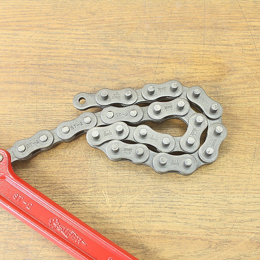  super tool ST-2(ST2) super tongs chain wrench pipe wrench total length 510mm