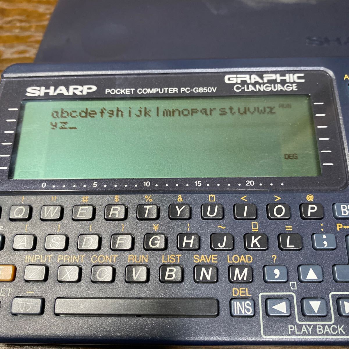 SHARP PC-G850V ポケットコンピュータ の画像4