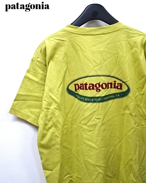 M【patagonia Tee パタゴニア Tシャツ patagonia Logo Tee アウトドア】の画像1