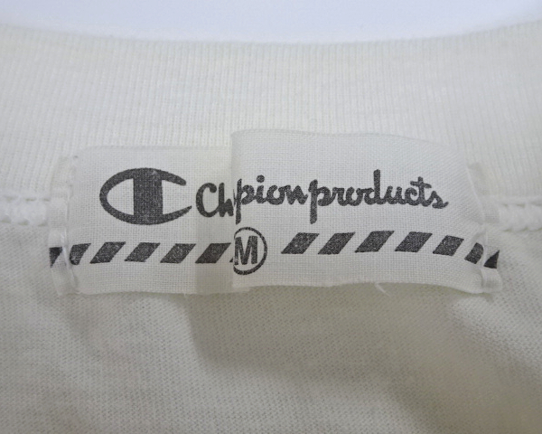 M【Champion products Tee チャンピオン プロダクツ Tシャツ C Championproducts 刺繍ロゴ】_画像8
