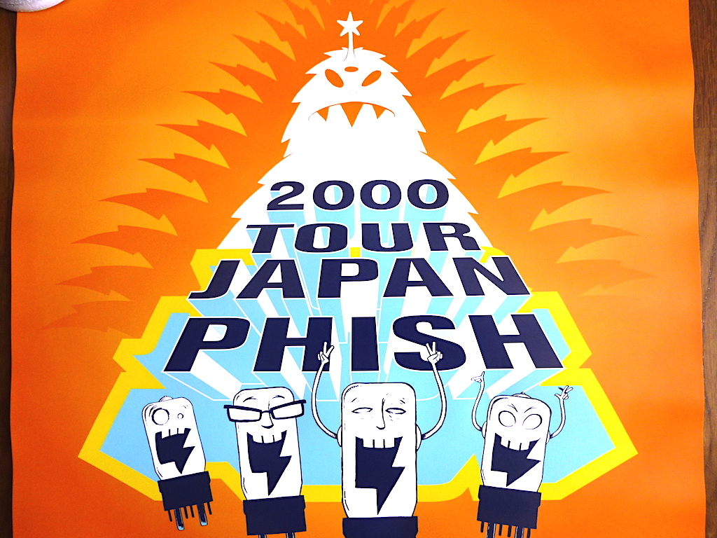 ヤフオク Phish 00年 Japan ツアーポスター フィッシュ