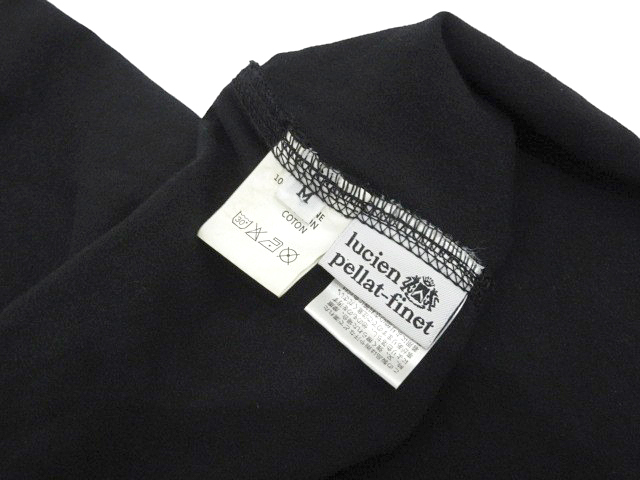 ルシアン ペラフィネ lucien pellat-finet Tシャツ カットソー ロンT スカル ラインストーン サングラス ブラック size M 国内正規品の画像7