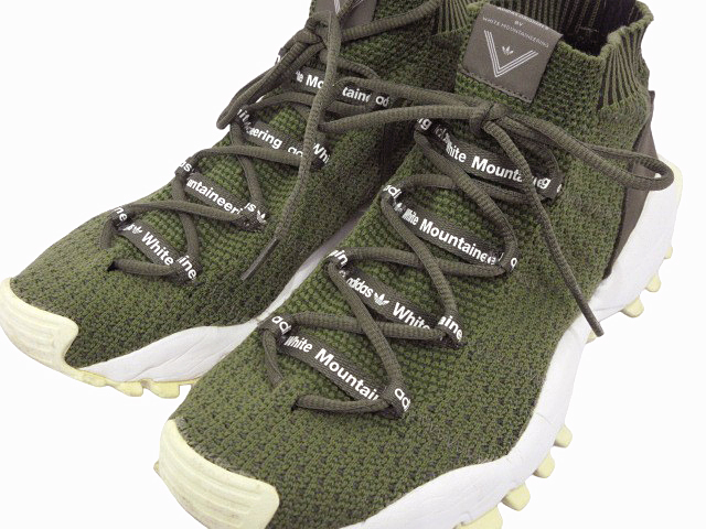 アディダス ホワイトマウンテニアリング adidas × WHITE MOUNTAINEERING シーユーレイター スニーカー S80531 SEEULATER オリーブ JP 275の画像3