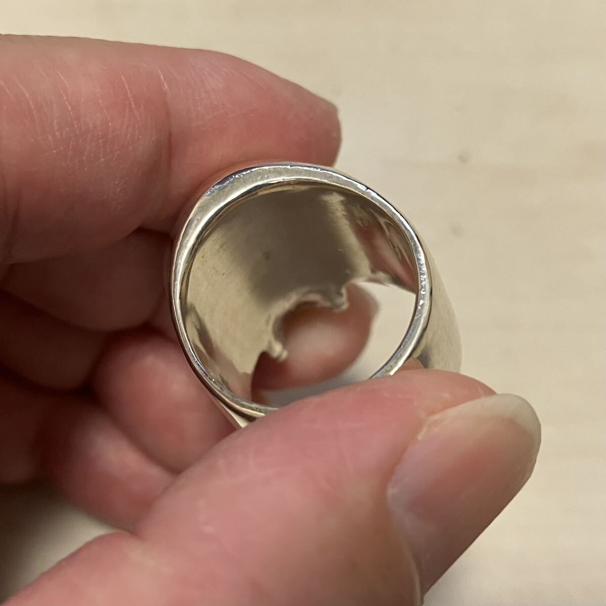  превосходный товар Skull кольцо кольцо серебряное кольцо SV925 BEAMS Beams bpr аксессуары сделано в Японии 