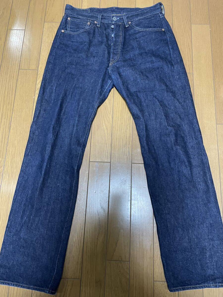 【美品】リーバイス ヴィンテージクロージング LEVI'S VINTAGE CLOTHING 501 赤耳 1955モデル 501XX ジーンズ ジーパン デニム 復刻 W32の画像1