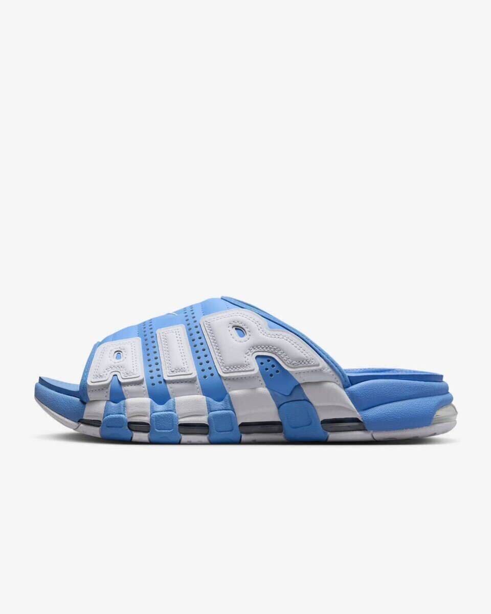 新品★29cm★NIKE AIR MORE UPTEMPO SLIDE University Blue★ナイキ エア モア アップテンポ スライド ユニバーシティブルー★FD9883-400★_画像2