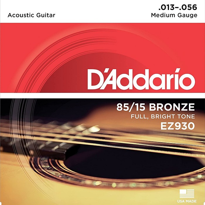 D'Addario EZ930 Medium 013-056 85/15 Bronze ダダリオ アコギ弦_画像1