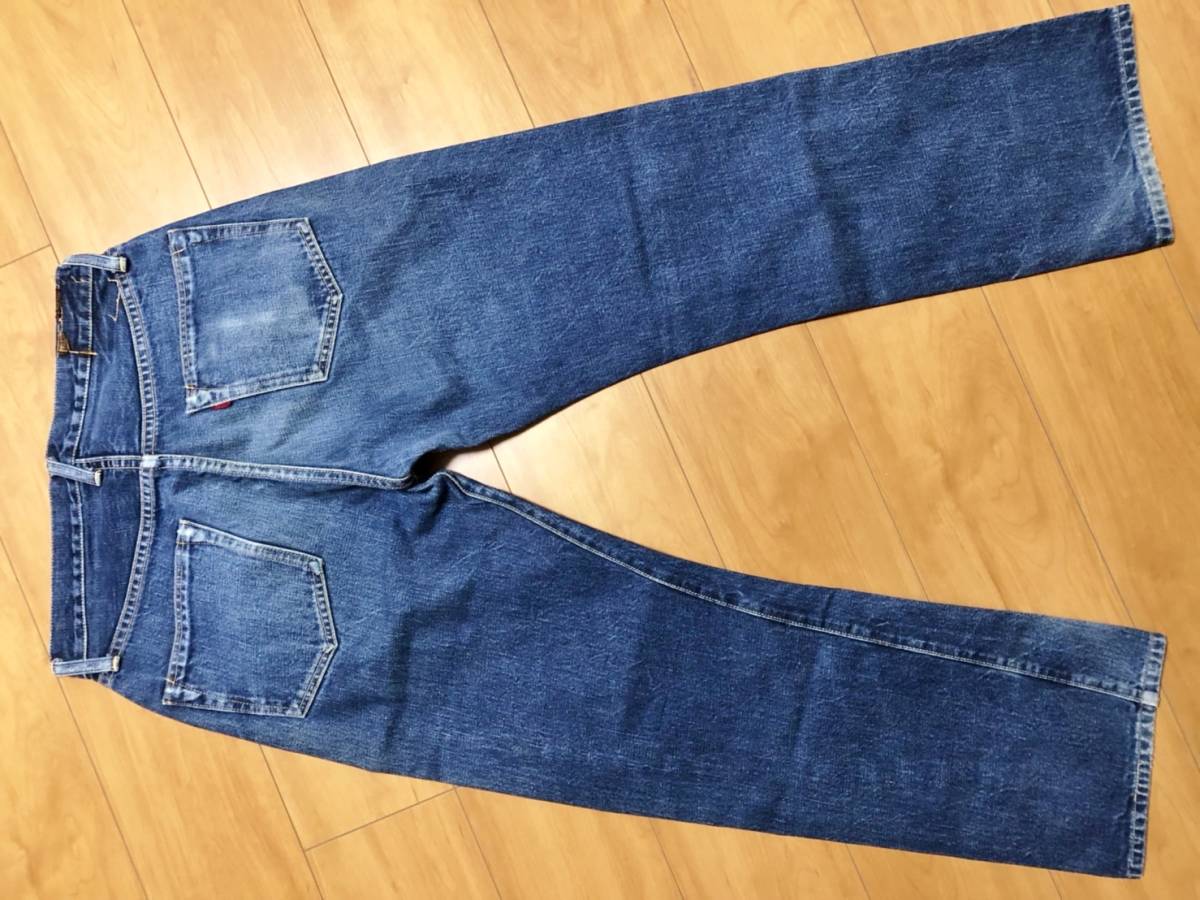 DENIME（旧ドゥニーム） 501XX47model革パッチ　激色落品！！_画像3