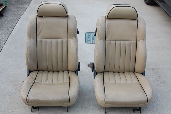 ROVER MINI Kensington Rover Mini kensington original leather seat front left right rear seat for 1 vehicle set 