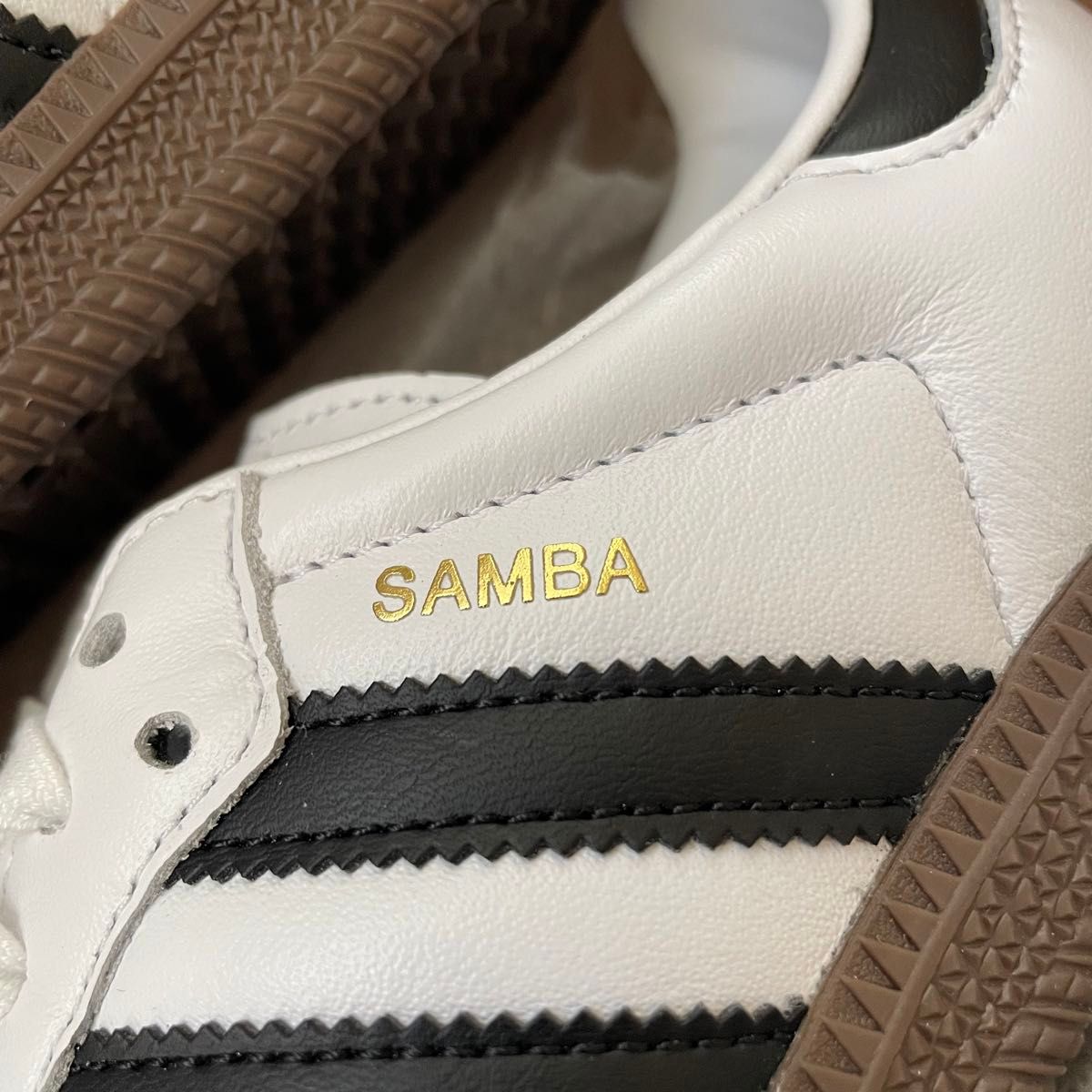 未使用　アディダス サンバ adidas SAMBA WHITE B75806