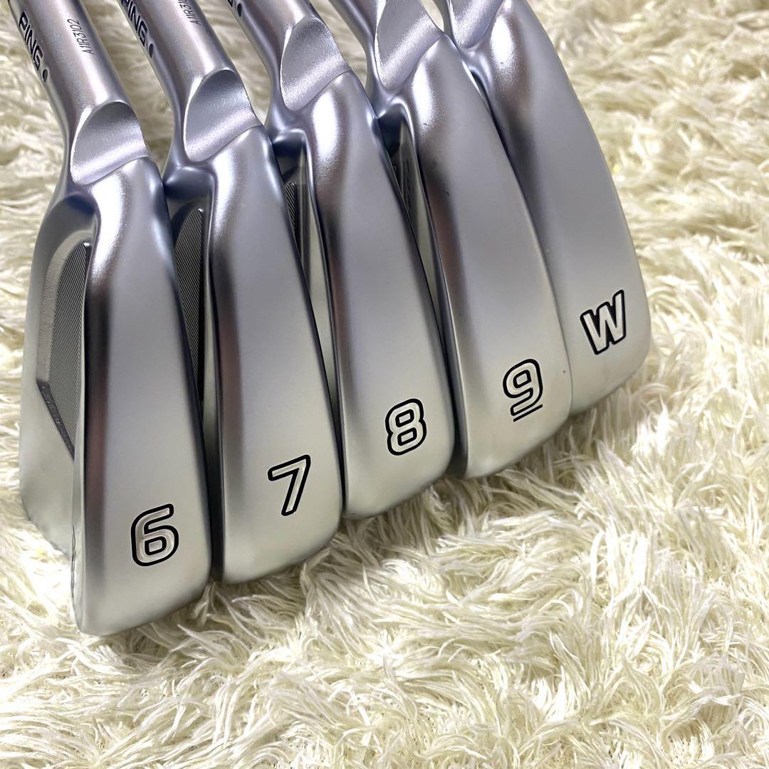 美品】ピン PING i525 アイアン 5本 レフティ 左利き ゴルフ 美品】ピン PING i525 アイアン 5本 レフティ 左利き ゴルフ