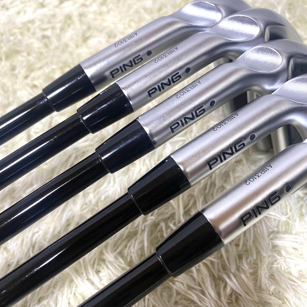 美品】ピン PING i525 アイアン 5本 レフティ 左利き ゴルフ 美品】ピン PING i525 アイアン 5本 レフティ 左利き ゴルフ