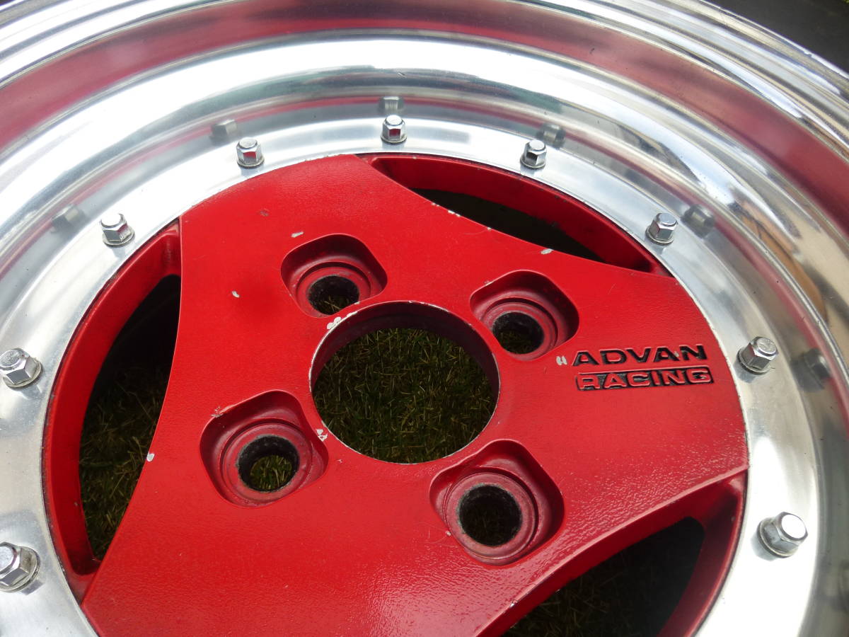 ADVAN RACING A3A  14×７J ±０ ２本セット アドバンA3A レーシングタイプの画像8