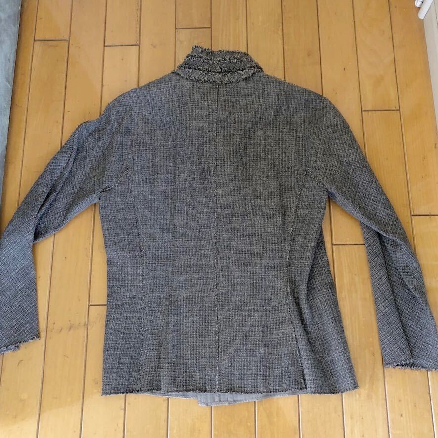  Jurgen Lehl jacket high‐necked gray tsi-do size L