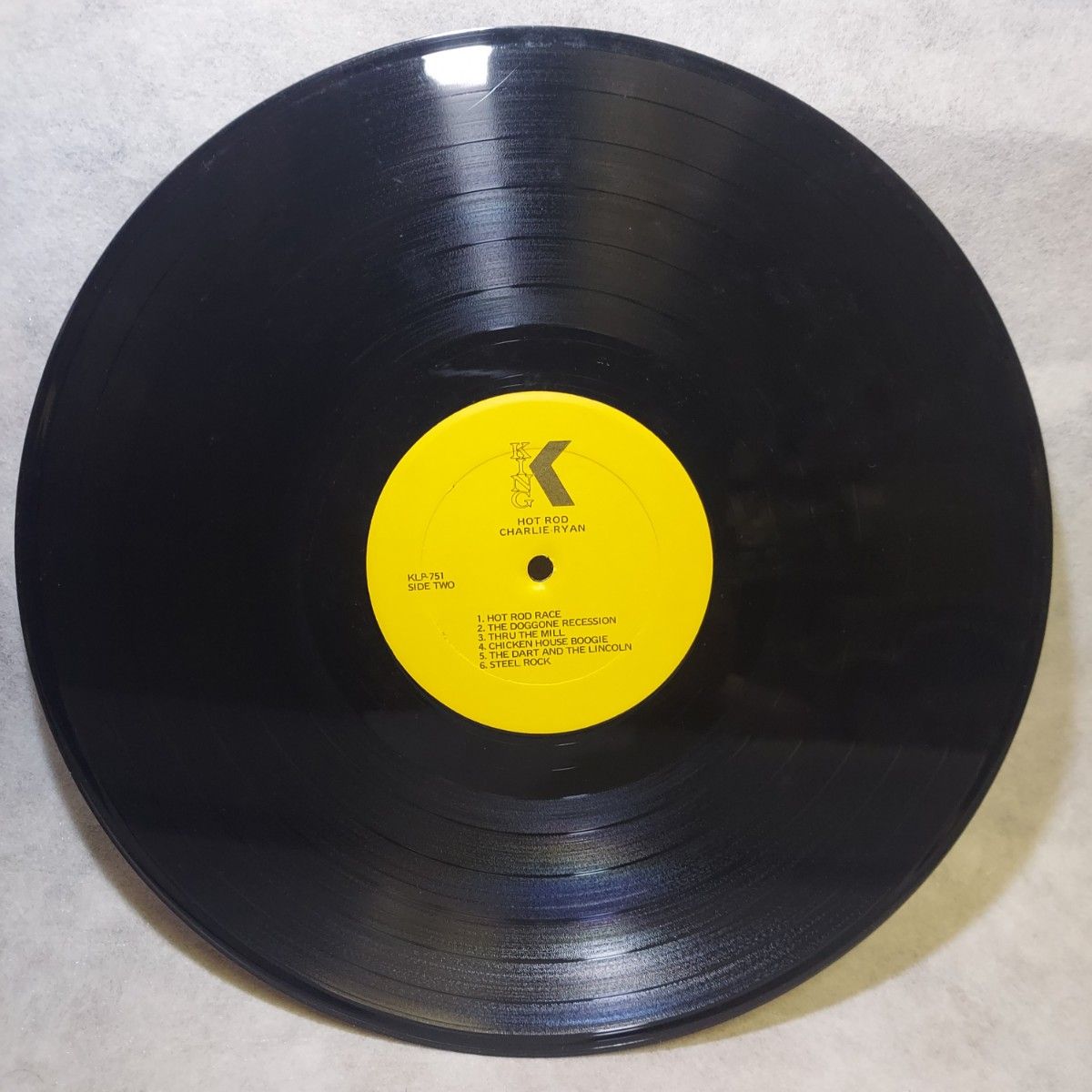 HOT ROD  Charlie ryan  LP　ロカビリー　カントリー レコード　ホットロッド　50s 