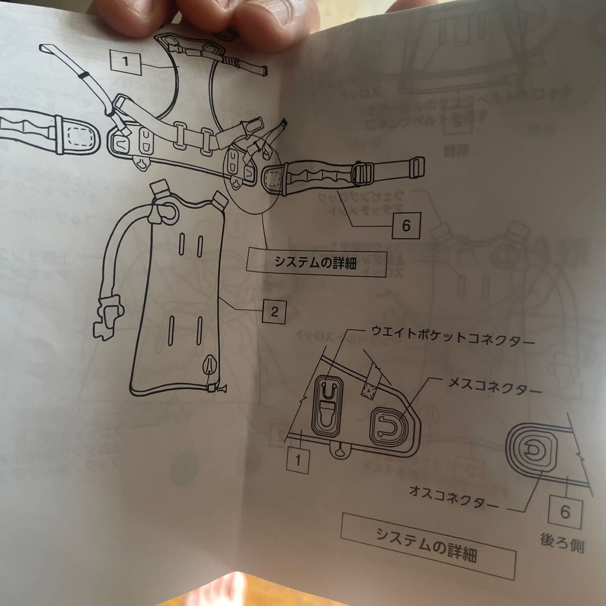 アクアラング bcd アウトロー outlow世界最軽量 AQUA LUNG ローグの画像10