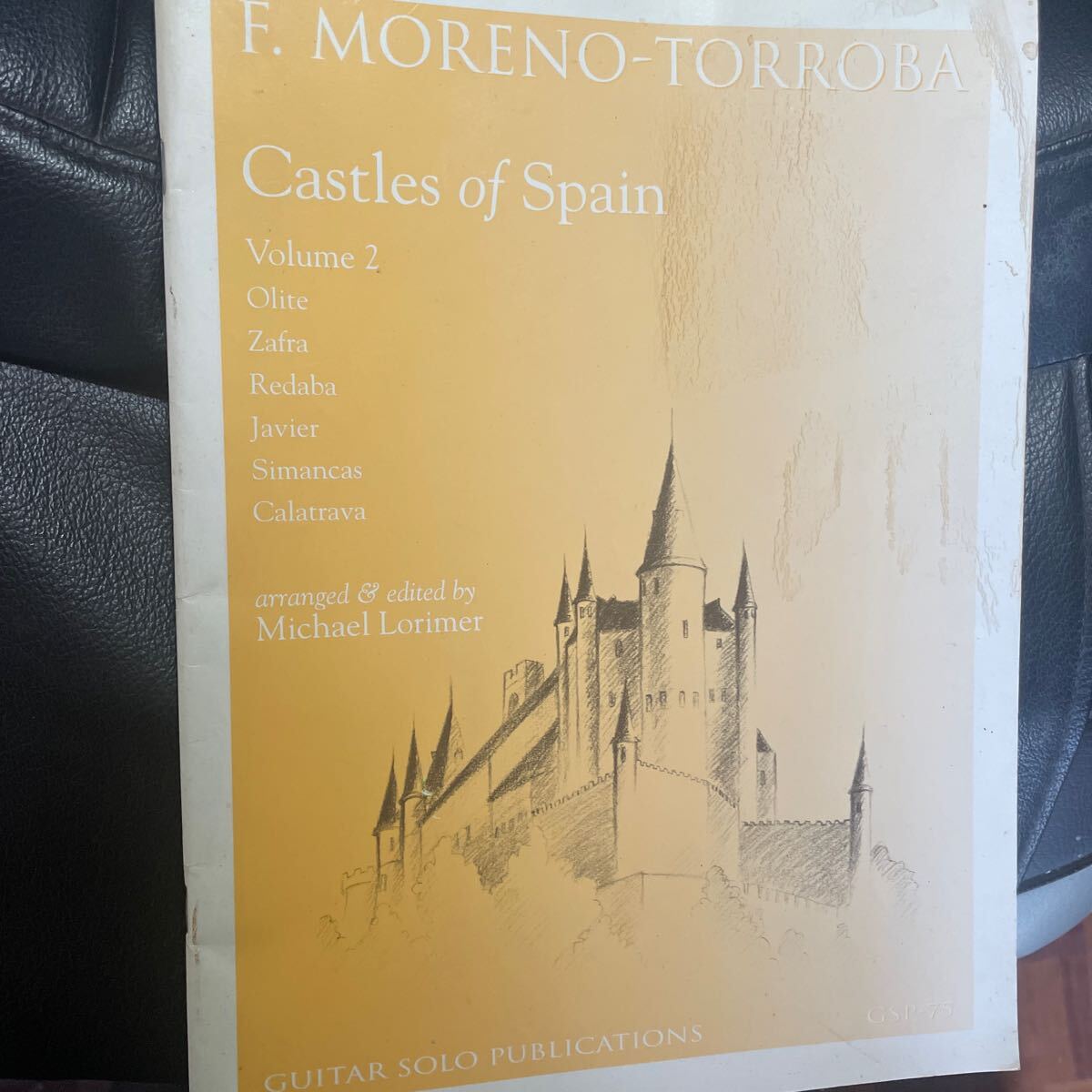 スペインの城　F.moreno-torroba モレノ・トローバ　castle of Spain セゴビア　クラシックギター　スペイン音楽_画像1