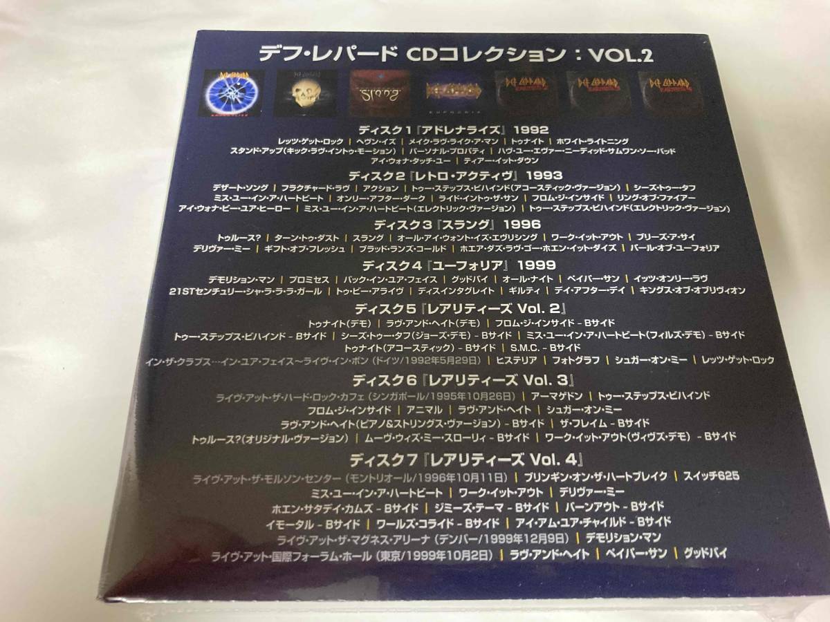 未開封　完全生産限定盤　デフ・レパード　CD Collection: Vol.2 (7SHM-CD)　DEF LEOPAD　貴重_画像3
