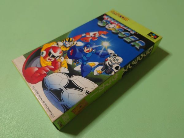 ■未開封新品 スーパーファミコン ロックンマンズサッカー SFC■_画像1