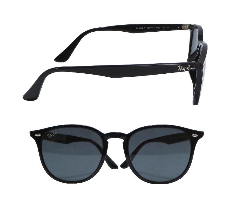 [Ray-Ban] RayBan солнцезащитные очки RB4259F 601/71 черный полный Fit модель внутренний стандартный товар 