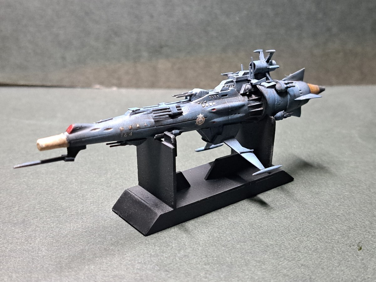  Uchu Senkan Yamato old mechanism kore, The Earth Defense Army,....., photography record manner original ti tail painting final product.