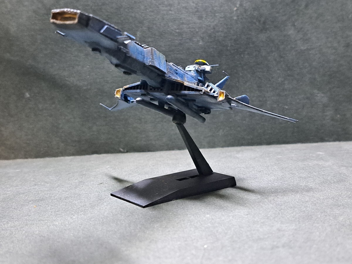  Bandai old mechanism kore new model tesla-. original ti tail up painting final product.