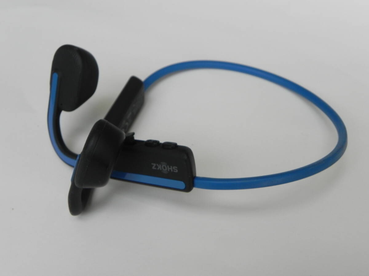 中古 ★ SHOKZ MODEL BLUE S661 スポーツ骨伝導イヤホン （090）の画像4