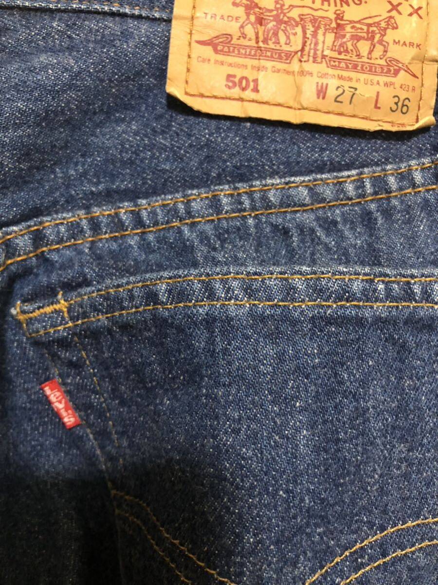 USA Levi's 501 555 米製　27 ジーンズ デニムパンツ リーバイス 501 _画像6