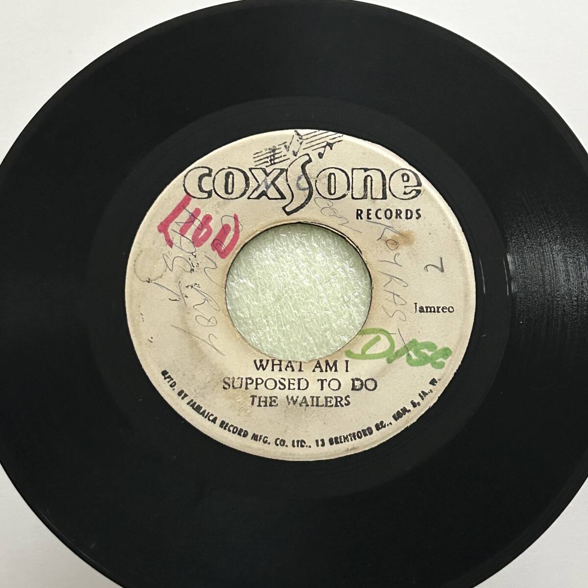 JACKIE MITTOO & THE SOUL BROS - DO THE BOGALOO / THE WAILERS - WHAT AM I SUPPOSED TO DO (COXSONE)の画像2