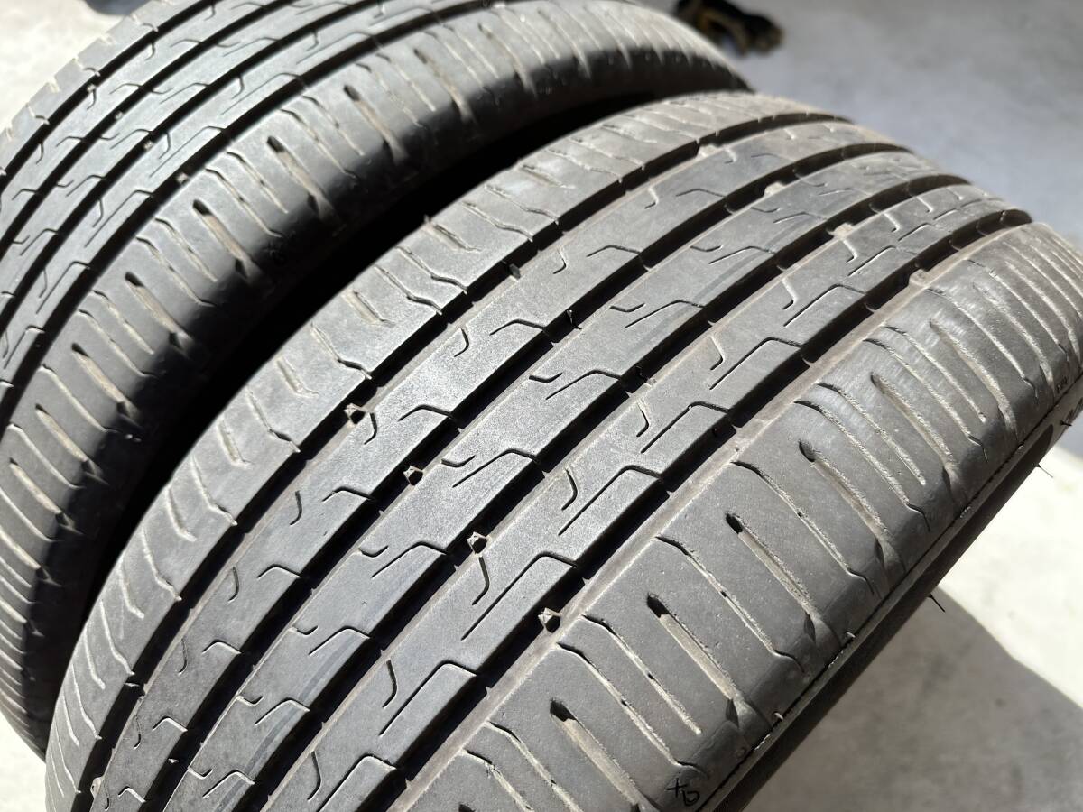 【中古・溝あり】205/45R17 88H XL 2本のみ 20201年製 Continental コンチネンタル EcoContact6 エココンタクト6_画像4